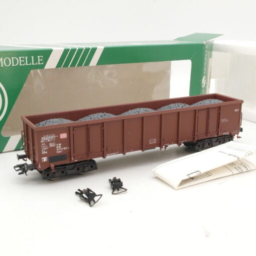 Sachsenmodelle H0 16076 offener Güterwagen mit Ladung der DB in OVP RG9942