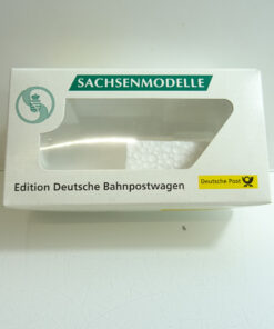Sachsenmodelle H0 Leerverpackung für Bahnpostwagen siehe Foto AR7363