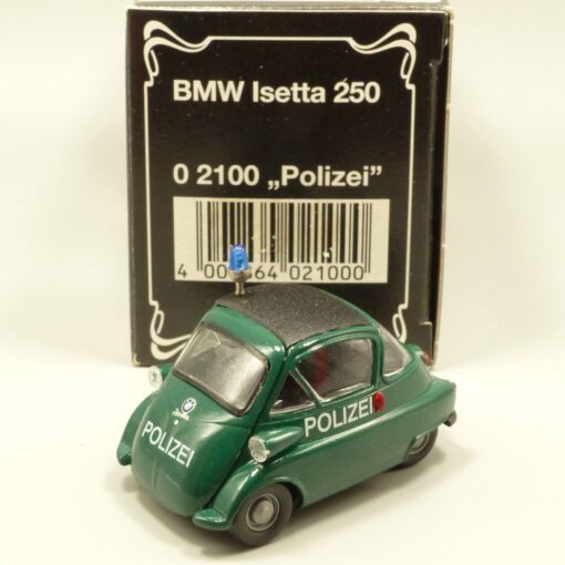 Schuco 1:43 02100 BMW Isetta 250 Polizei in OVP EX4328