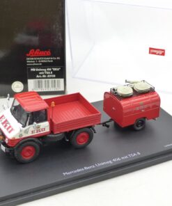 Schuco 1:43 03158 MB Unimog 406 EKU mit TSA 8 in OVP EX6610