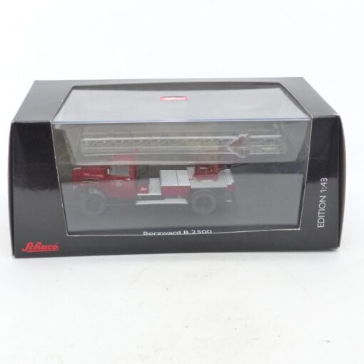 Schuco 1:43 03461 Borgward B 2500 Drehleiter Feuerwehr in OVP EX6608 – Bild 4