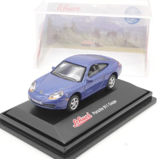 Schuco 1:72 Porsche 911 Coupe in PC Box QR4601