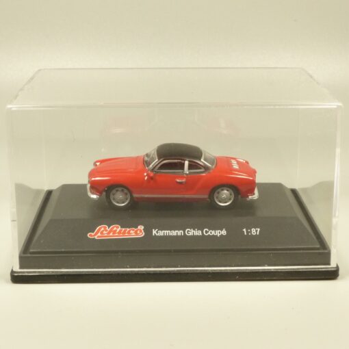 Schuco 1:87 21925 VW Karmann Ghia Coupé zweifarbig in PC-Box EX5987