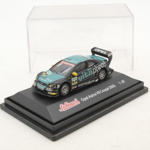 Schuco 1:87 Opel Astra V8 Coupè 2003 Reuter in PC Box RG7318