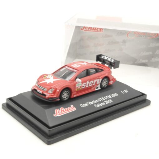 Schuco 1:87 Opel Vectra GTS DTM 2005 Stern in PC Box QR9927