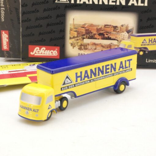 Schuco 1:90 01845 MB Sattelzug Hannen Alt Limitiert in OVP RG7666