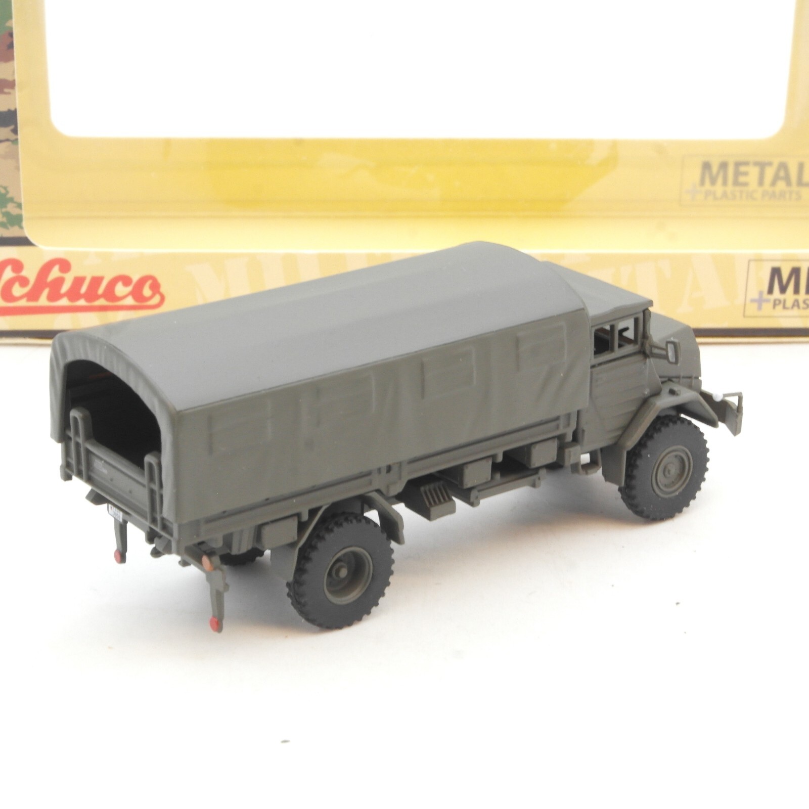 Schuco Military 1:87 45 265 2100 MAN 630 L2AE Pritschen LKW in OVP RG2493 – Bild 3