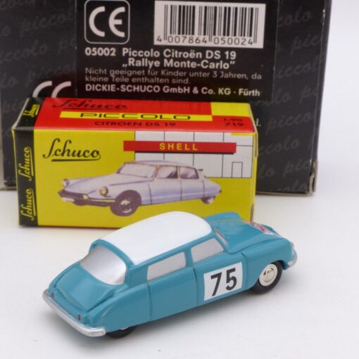 Schuco Piccolo 1:90 Nr.: 05002 / 719 Citroën DS19 #75, in OVP EX1480 – Bild 3