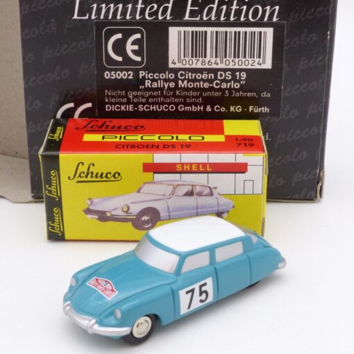 Schuco Piccolo 1:90 Nr.: 05002 / 719 Citroën DS19 #75, in OVP EX1480