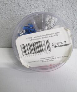 Sintron Connect 100516 Konvolut Aderendhülsen-Streudose isoliert m.OVP WZ8205