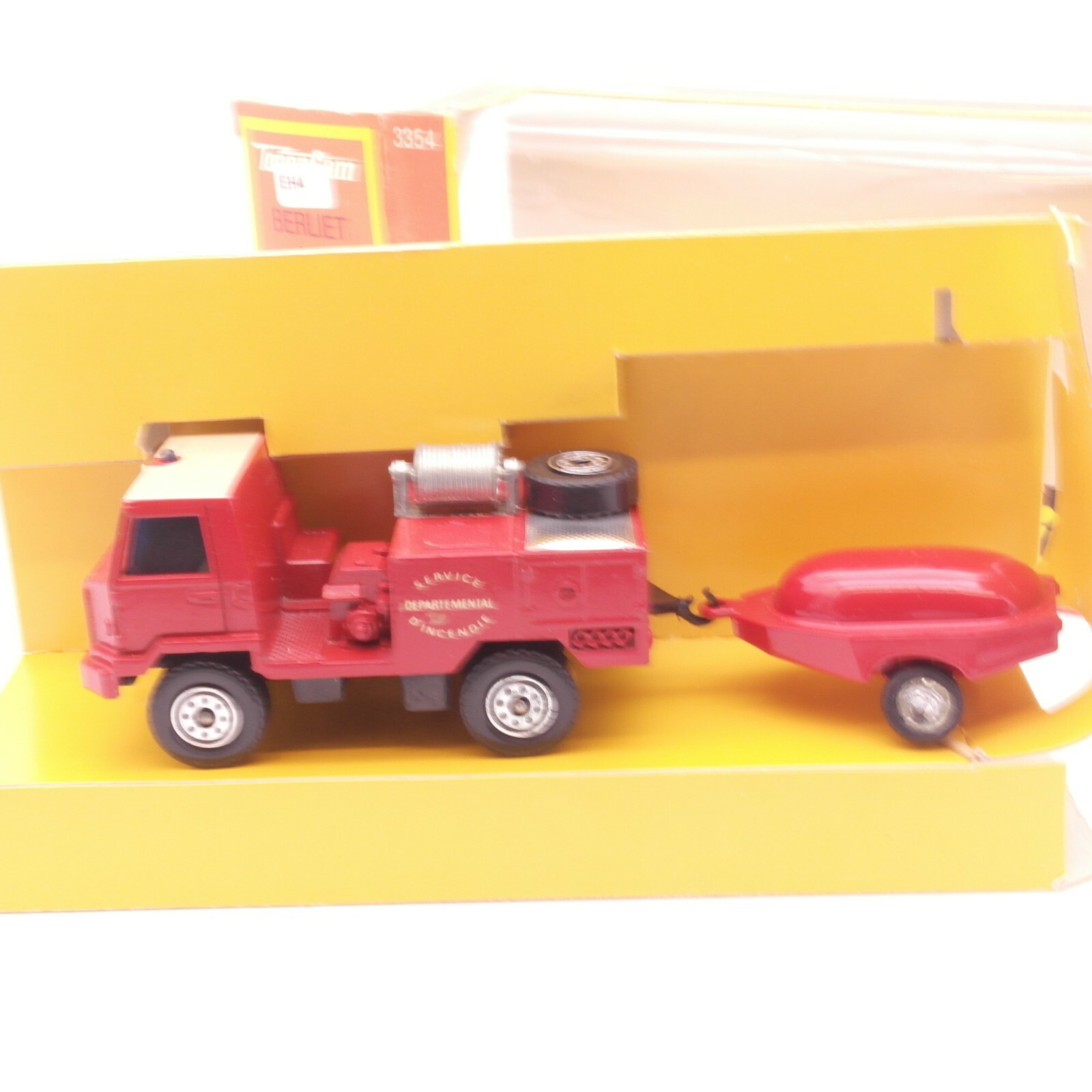 Solido 1:55 3354 Berliet Camiva 4x4 Truck Feuerwehr in OVP RT9039 – Bild 3