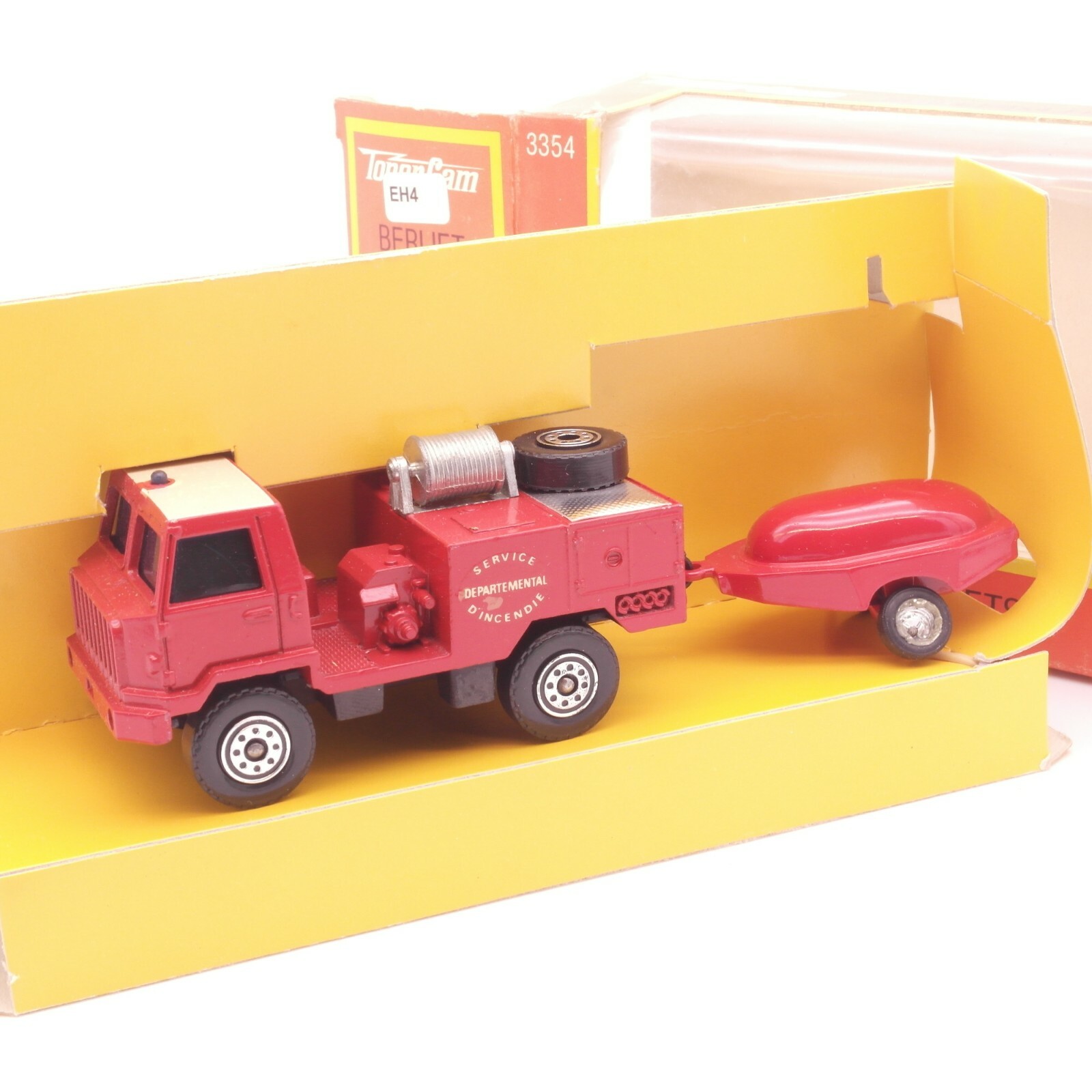 Solido 1:55 3354 Berliet Camiva 4x4 Truck Feuerwehr in OVP RT9039