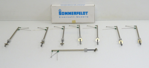 Sommerfeldt H0 117 Oberleitung Streckenmast 8 Stück in OVP LE1672