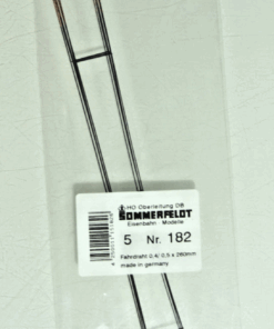 Sommerfeldt H0 182 Fahrdraht 5St. 0,4, 0,5x260mm siehe Foto in OVP CK8325