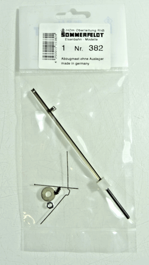 Sommerfeldt Spur H0 382 Abzugmast ohne Ausleger siehe Foto in OVP CK201