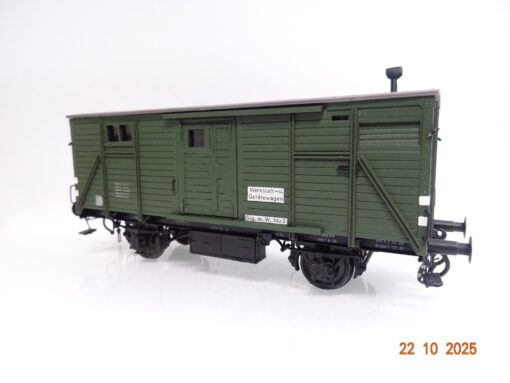 Spur 0 Kleinserie Werkstatt- und Gerätewagen in EVP JL3782 – Bild 5