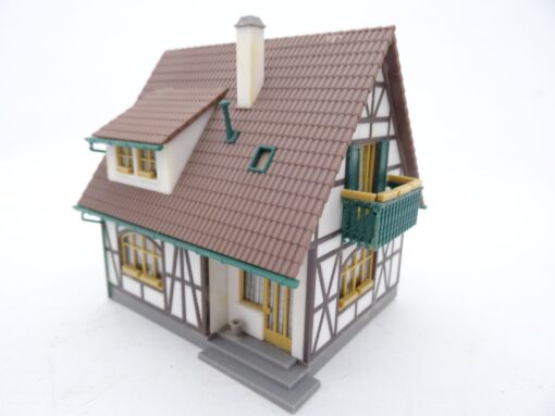 Spur H0 Fachwerkhaus ca. 10 x 8 cm aus Anlagerückbau, siehe Foto RR364 o. – Bild 4