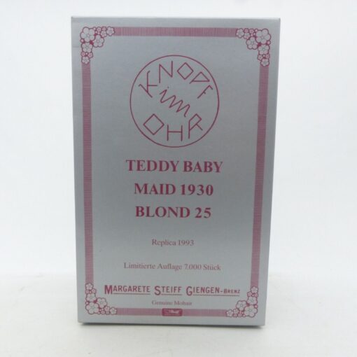 Steiff 407512 Teddy Baby Maid 1930 blond 25 Replica in OVP EX4756 – Bild 6