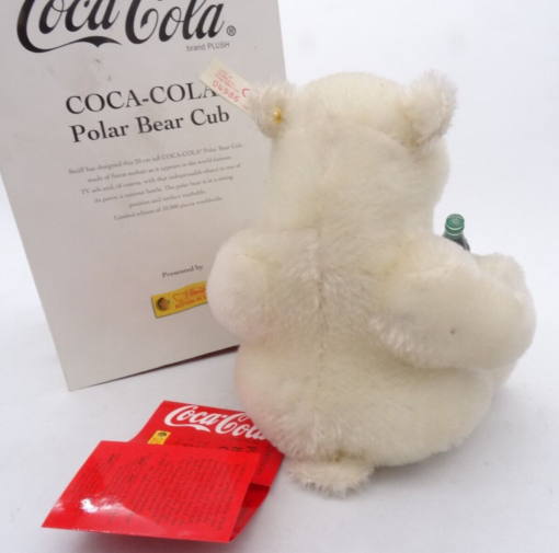 Steiff 666032 Coca-Cola Polar Bear Cub limitier in OVP OR8125 – Bild 6