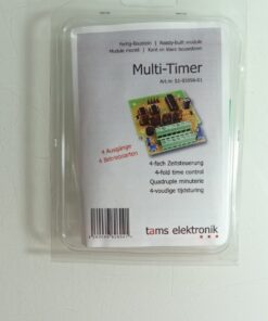 TAMS Elektronik 51 02056 01 Multi Timer 4Fach Steuerung siehe Foto in OVP CK8336