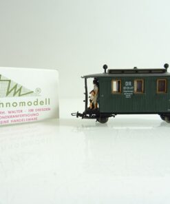 Technomodell H0e 2206 Personenwagen mit Oberlicht der DR in OVP PR162