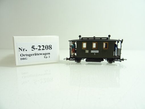 Technomodell H0e 5-2208 Personenwagen mit Oberlicht der DR in OVP PR155 – Bild 3