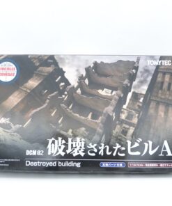 Tomytec 1:144 Bausatz DCM 02 zerstörtes Gebäude in OVP EX6064