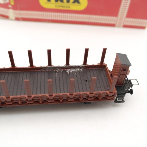 Trix Express H0 3436 Rungenwagen mit Bremserhaus, siehe Foto in OVP RR1530 – Bild 4