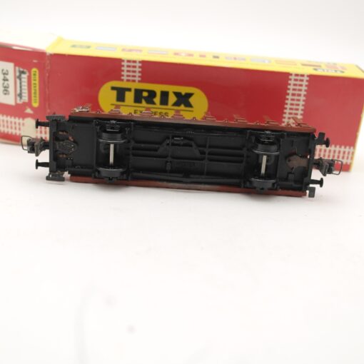 Trix Express H0 3436 Rungenwagen mit Bremserhaus, siehe Foto in OVP RR1530 – Bild 6