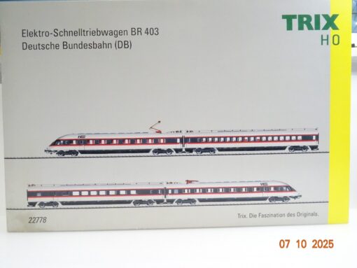 Trix H0 22778 Elektro-Schnelltriebwagen 4tlg. ET 403 der DB Sound in OVP JL3387 – Bild 3