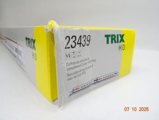 Trix H0 23439 Ergänzungswagen-Set 2 zum TGV POS in OVP JL3385 – Bild 4