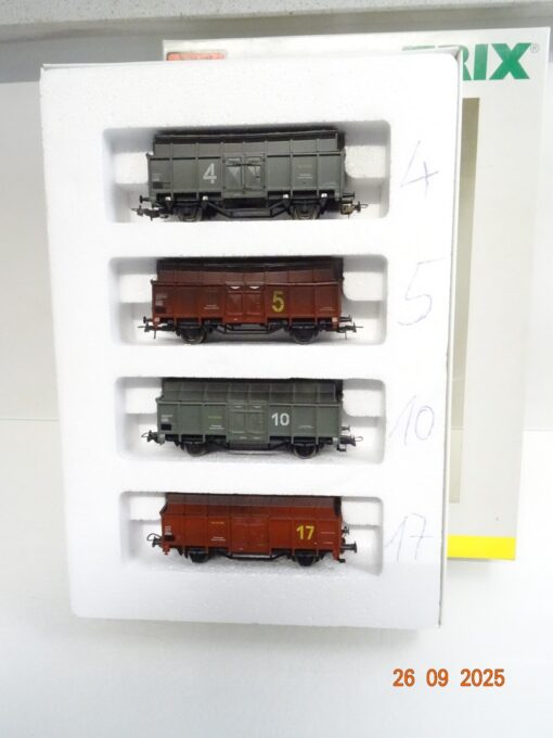 Trix H0 23937 Kokswagen-Set 4tlg. in OVP JL3158