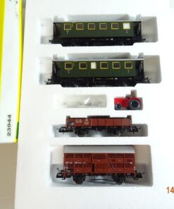 Trix H0 23944 Nebenwagen Set mit Traktor in OVP PR5306