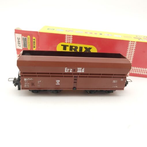 Trix H0 3487 Selbstentladewagen Erz der DB in OVP RR1517 – Bild 3