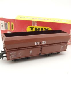 Trix H0 3487 Selbstentladewagen Erz der DB in OVP RR1517