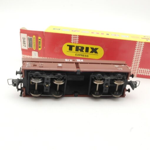 Trix H0 3487 Selbstentladewagen Erz der DB in OVP RR1517 – Bild 4