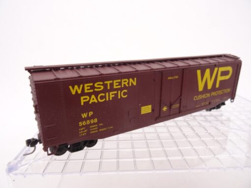 US Trains H0 Güterwagen WP 56898 Western Pacific QR9643 o.