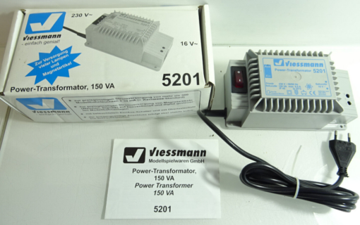 Viessmann 5201 Powertransformator 150 VA 16V in OVP siehe Foto CK1968