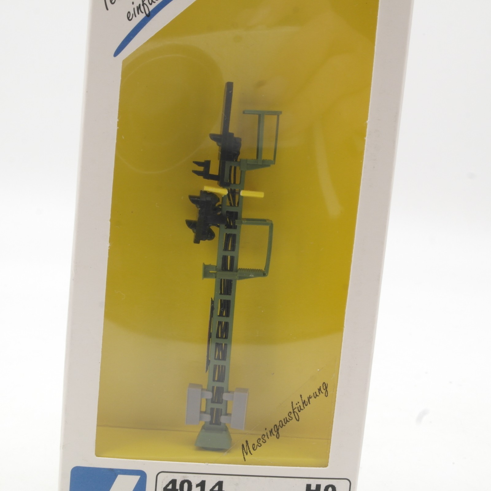 Viessmann H0 4014 Licht Blocksignal mit Vorsignal Höhe 79mm in OVP RR5588 – Bild 3