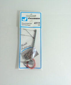 Viessmann H0 4111 Anschlußmast mit Ausleger in OVP CK2301