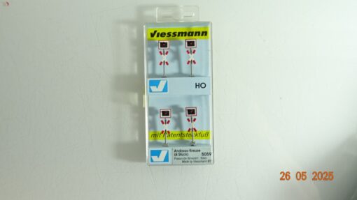 Viessmann H0 5059 Andreas Kreuz 4 Stück siehe Foto in OVP CK8498