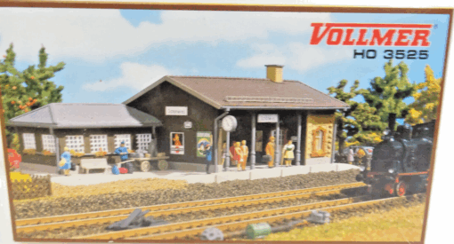 Vollmer H0 3525 Bausatz Bahnstation Schönwies in OVP CK1341