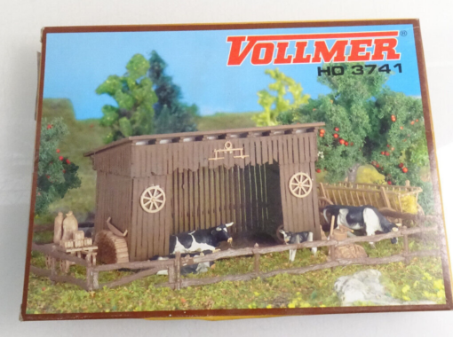 Vollmer H0 3741 Bausatz Viehunterstand in OVP CK1357
