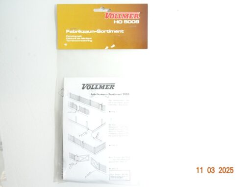 Vollmer H0 5009 Fabrikzaun Sortiment siehe Foto in OVP CK6570