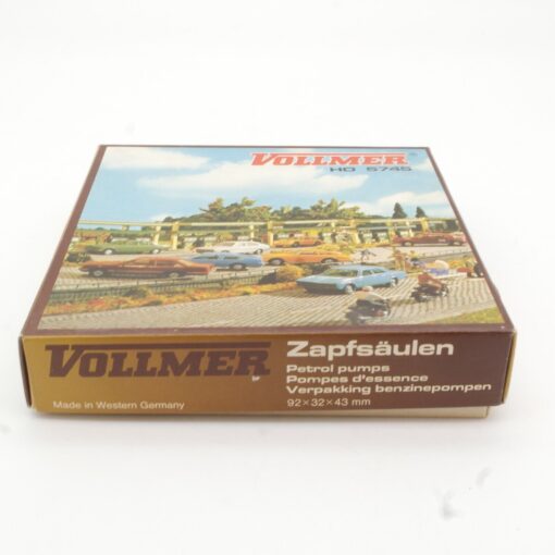 Vollmer H0 5745 Bausatz Zapfsäulen neuwertig in OVP QR4186 – Bild 3