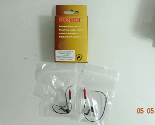Vollmer H0 6560 Flackerlicht rot 16V siehe Foto in OVP CK7959