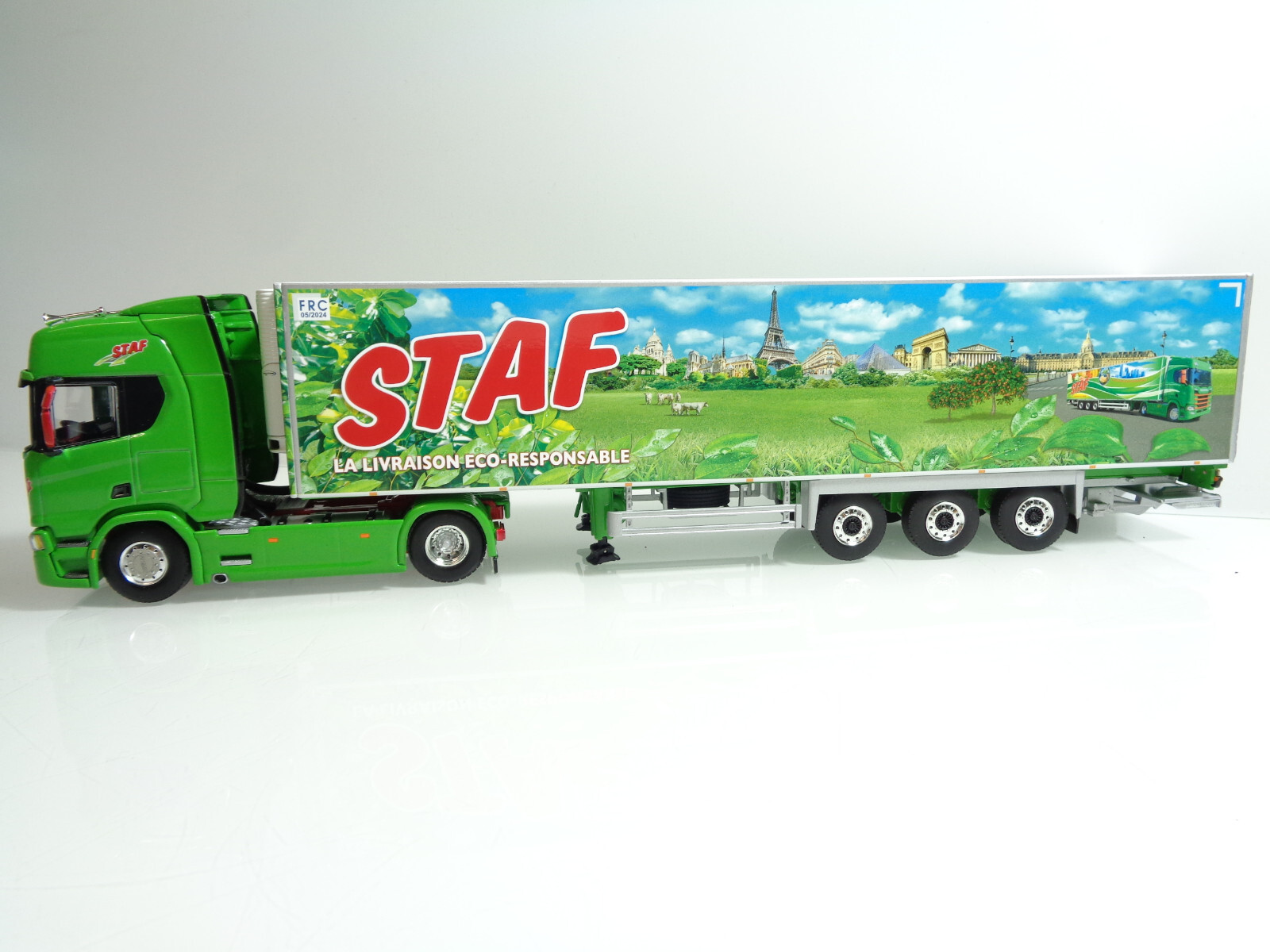 WSI 1:50 01-2712 LKW mit Kühlauflieger ScaniaR Highline Staf in OVP JD2648
