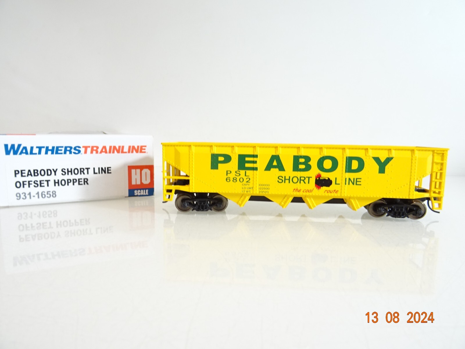 Walthers H0 931-1658 US Schüttgutwagen der PSL in OVP neuwertig PR1998