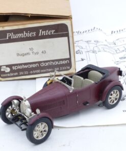 Western Models 1:43 Plumbies Inter 10 Bugatti Typ 43 in OVP EX7956