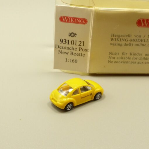 Wiking 1:160 9310121 VW New Beetle Deutsche Post in OVP EX3295 – Bild 3